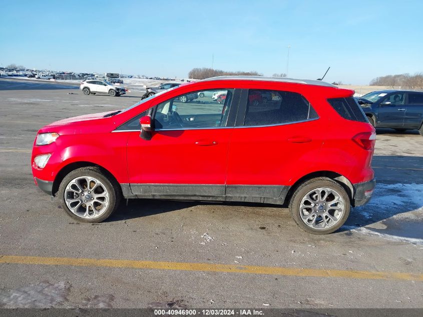 2019 Ford Ecosport Titanium VIN: MAJ6S3KL8KC271182 Lot: 40946900