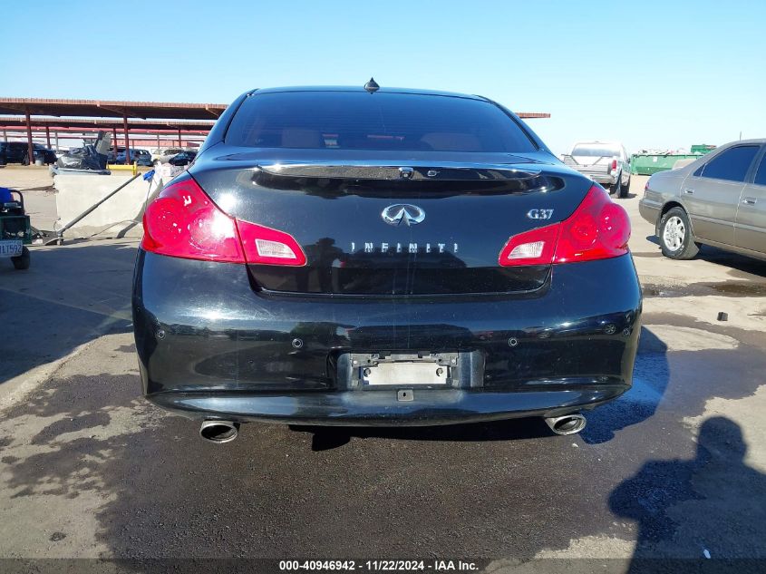 2010 Infiniti G37 Journey VIN: JN1CV6AP2AM204664 Lot: 40946942