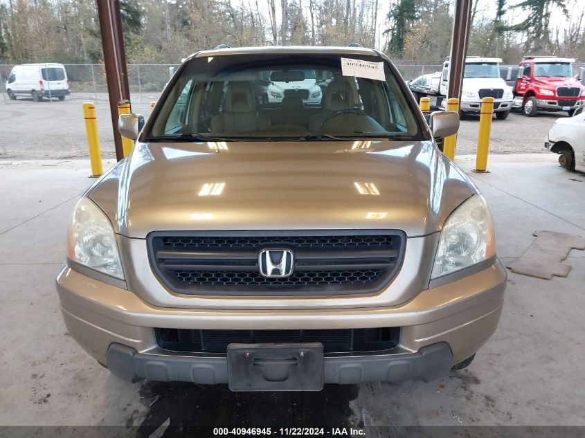 2005 Honda Pilot Ex-L VIN: 2HKYF18565H573891 Lot: 40946945