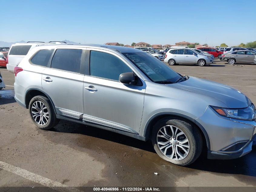 2018 Mitsubishi Outlander Es VIN: JA4AD2A30JZ062227 Lot: 40946986