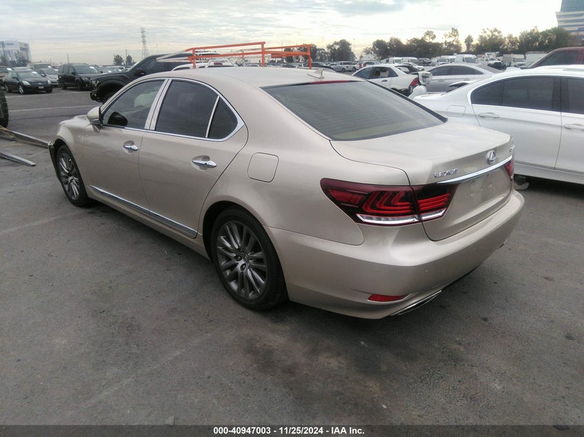 Vin: jthbl1ef9d5119322, lot: 41436777, lexus ls 460 20133