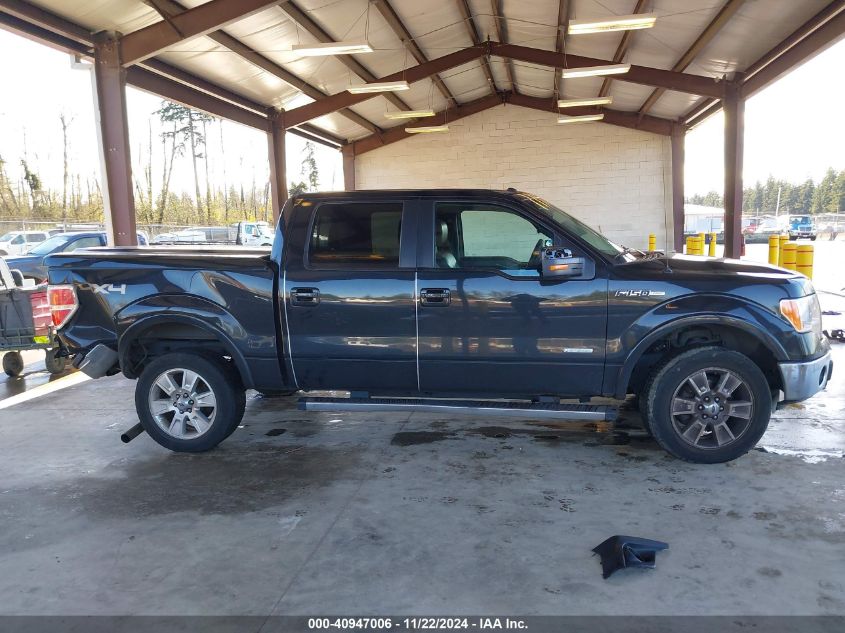 2012 Ford F-150 Lariat VIN: 1FTFW1ET0CFA14855 Lot: 40947006