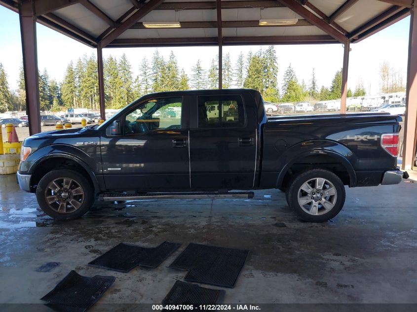 2012 Ford F-150 Lariat VIN: 1FTFW1ET0CFA14855 Lot: 40947006