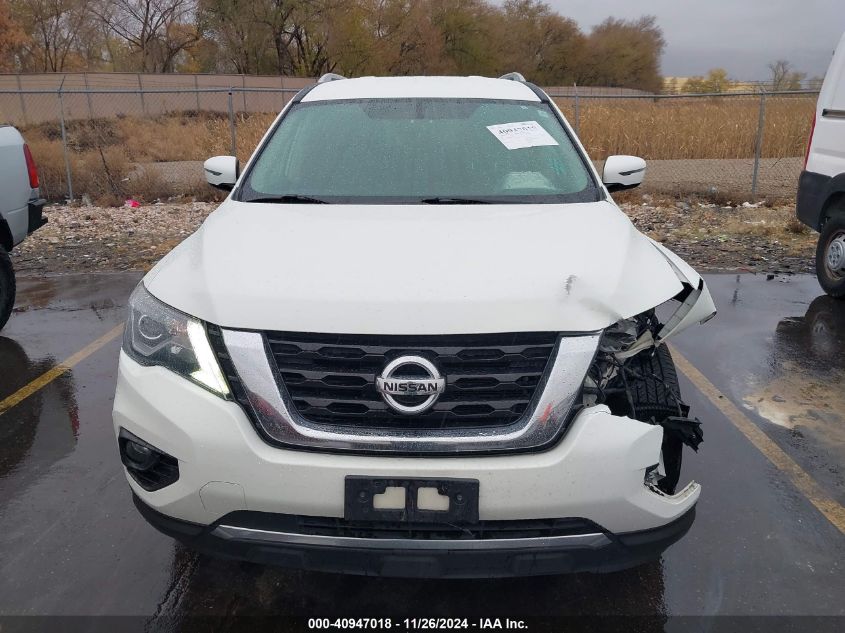 2018 Nissan Pathfinder Sv VIN: 5N1DR2MN8JC637481 Lot: 40947018