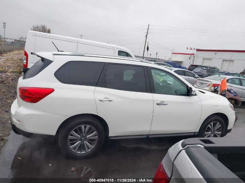 2018 Nissan Pathfinder Sv VIN: 5N1DR2MN8JC637481 Lot: 40947018