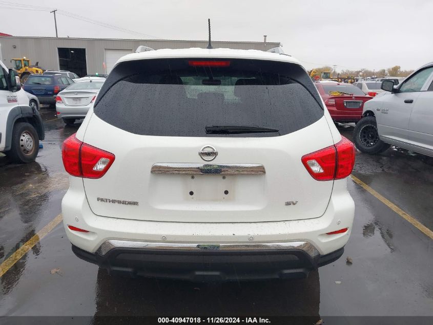 2018 Nissan Pathfinder Sv VIN: 5N1DR2MN8JC637481 Lot: 40947018