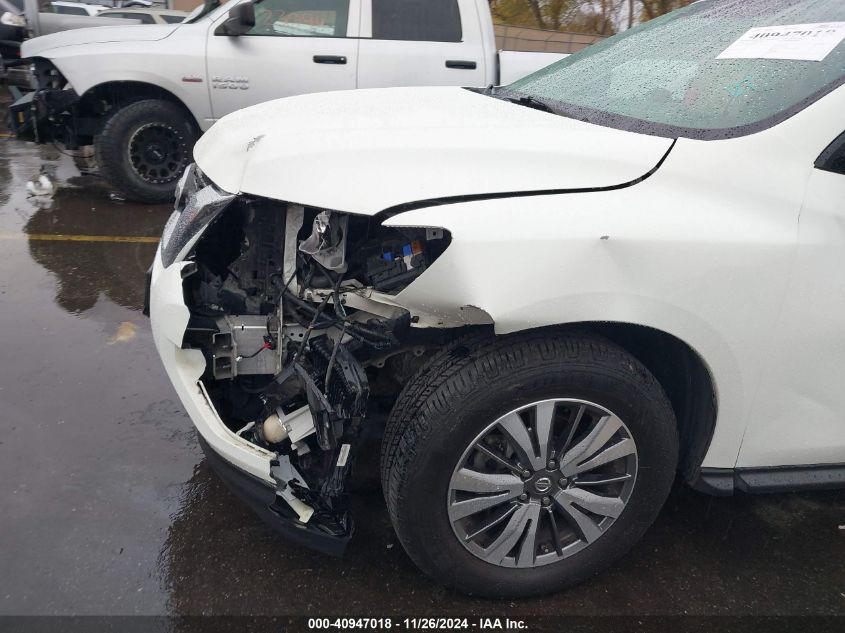 2018 Nissan Pathfinder Sv VIN: 5N1DR2MN8JC637481 Lot: 40947018