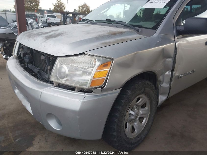 2006 Nissan Titan Xe VIN: 1N6AA06A46N565023 Lot: 40947088