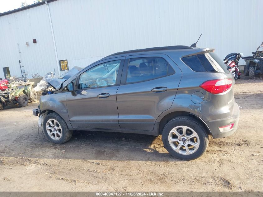 2021 Ford Ecosport Se VIN: MAJ6S3GL1MC397783 Lot: 40947127