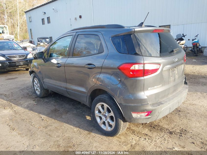 2021 Ford Ecosport Se VIN: MAJ6S3GL1MC397783 Lot: 40947127