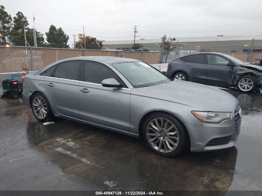 2012 Audi A6 2.0T Premium VIN: WAUDFAFC0CN132350 Lot: 40947129