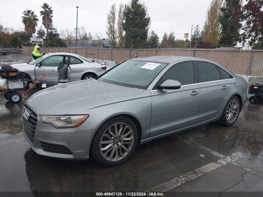 Vin: waudfafc0cn132350, lot: 41436903, audi a6 2.0t premium 20122