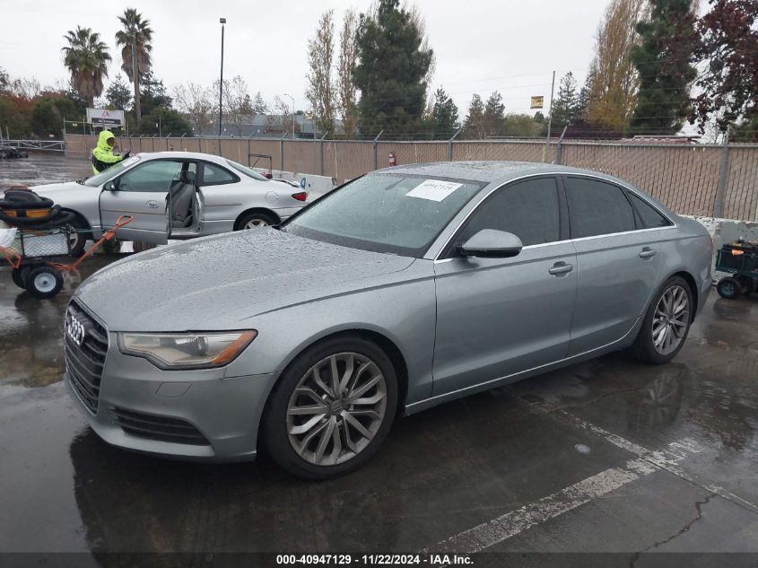 2012 Audi A6 2.0T Premium VIN: WAUDFAFC0CN132350 Lot: 40947129