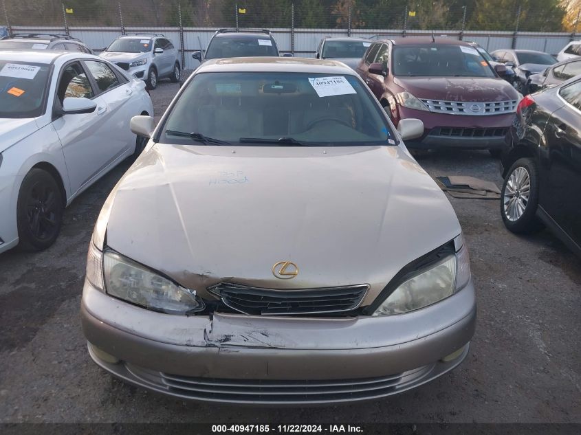 1998 Lexus Es 300 VIN: JT8BF28G6W5043109 Lot: 40947185