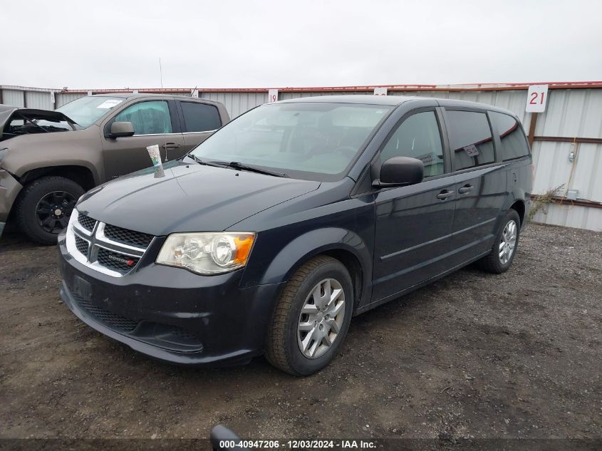 VIN 2C4RDGBG3ER456313 2014 DODGE GRAND CARAVAN no.2