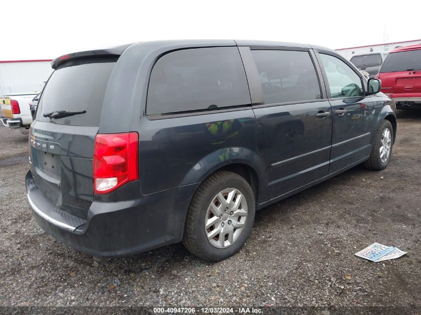 VIN 2C4RDGBG3ER456313 2014 DODGE GRAND CARAVAN no.4