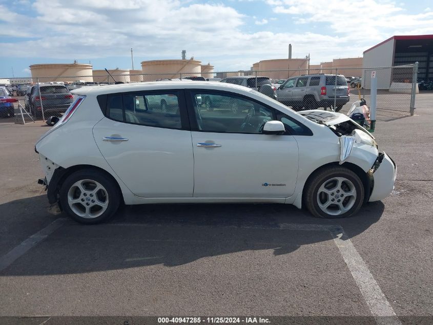 VIN 1N4AZ0CP6DC406118 2013 Nissan Leaf, SV no.14