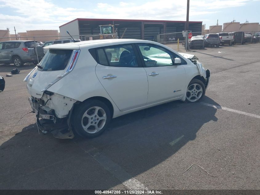 VIN 1N4AZ0CP6DC406118 2013 Nissan Leaf, SV no.4