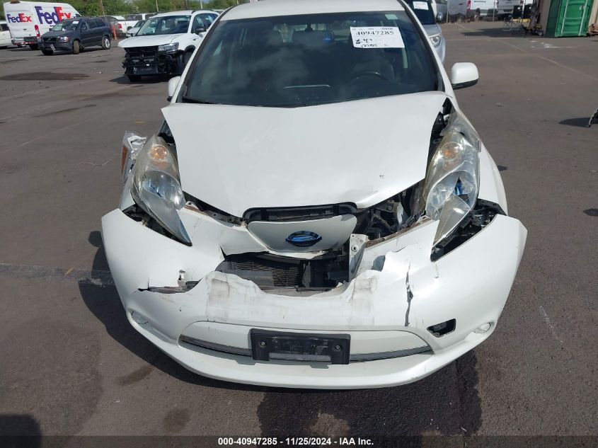 VIN 1N4AZ0CP6DC406118 2013 Nissan Leaf, SV no.6