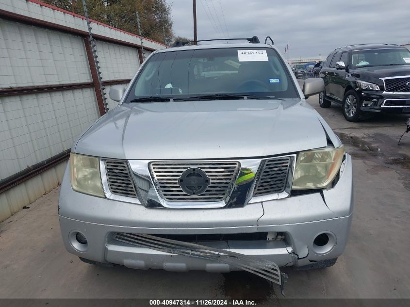 2006 Nissan Pathfinder Se VIN: 5N1AR18U56C682948 Lot: 40947314