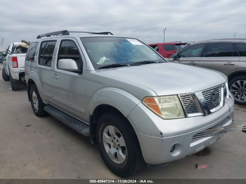 2006 Nissan Pathfinder Se VIN: 5N1AR18U56C682948 Lot: 40947314