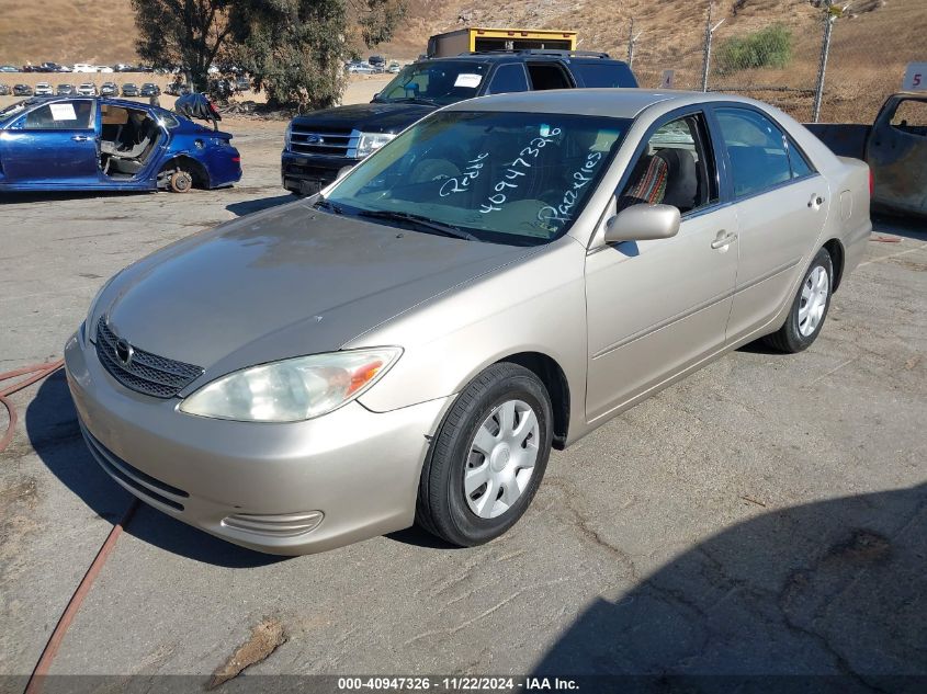 2004 Toyota Camry Le VIN: 4T1BE32K14U835495 Lot: 40947326