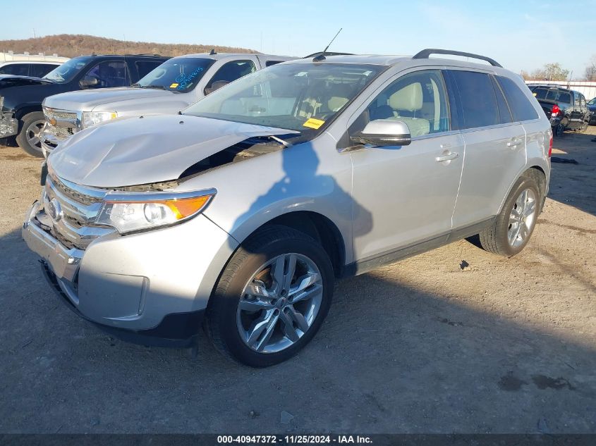 VIN 2FMDK3KC5EBB75172 2014 FORD EDGE no.2