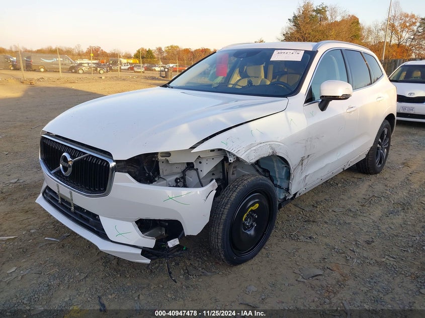 VIN YV4102RK6M1834551 2021 VOLVO XC60 T5 MOMENTUM