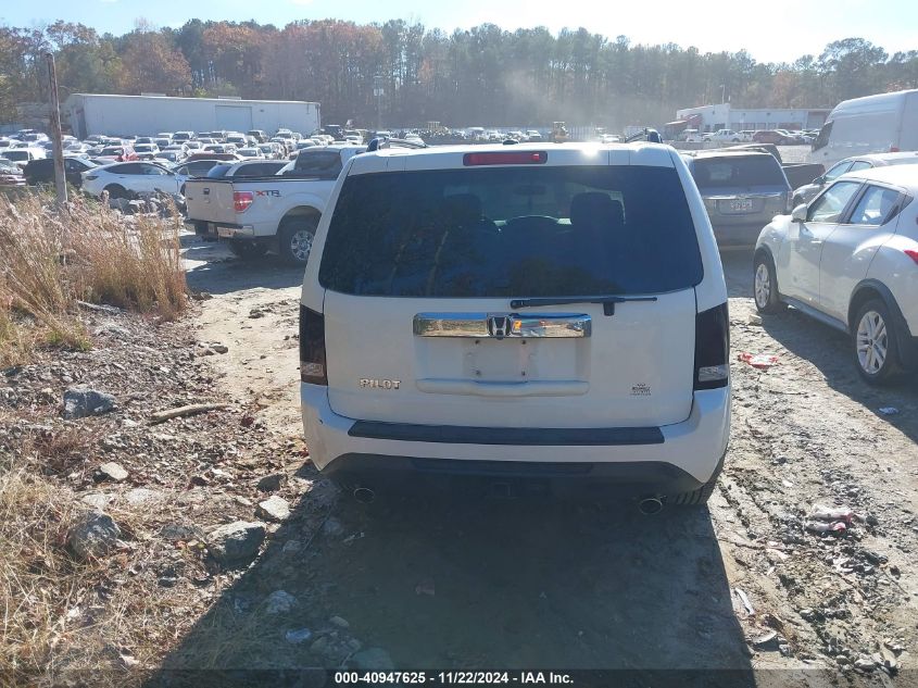 2013 Honda Pilot Ex-L VIN: 5FNYF3H69DB043660 Lot: 40947625