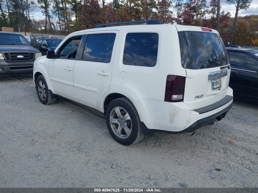 Vin: 5fnyf3h69db043660, lot: 41437421, honda pilot ex-l 20133