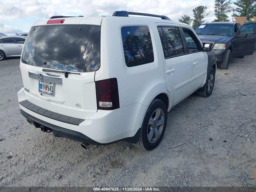 Vin: 5fnyf3h69db043660, lot: 41437421, honda pilot ex-l 20134