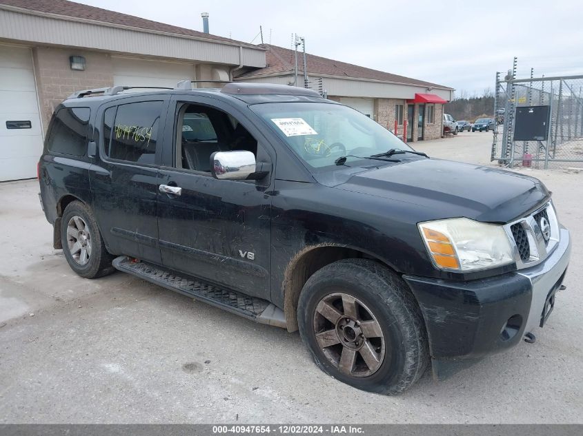 2005 Nissan Armada Le VIN: 5N1AA08B15N704351 Lot: 40947654