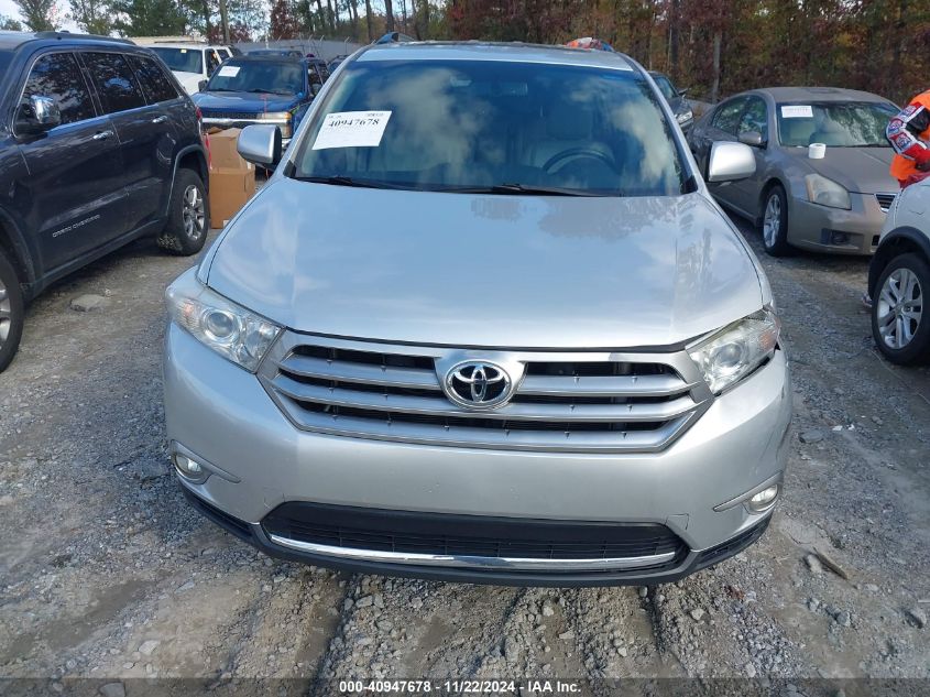 2013 Toyota Highlander Limited V6 VIN: 5TDYK3EH3DS137692 Lot: 40947678