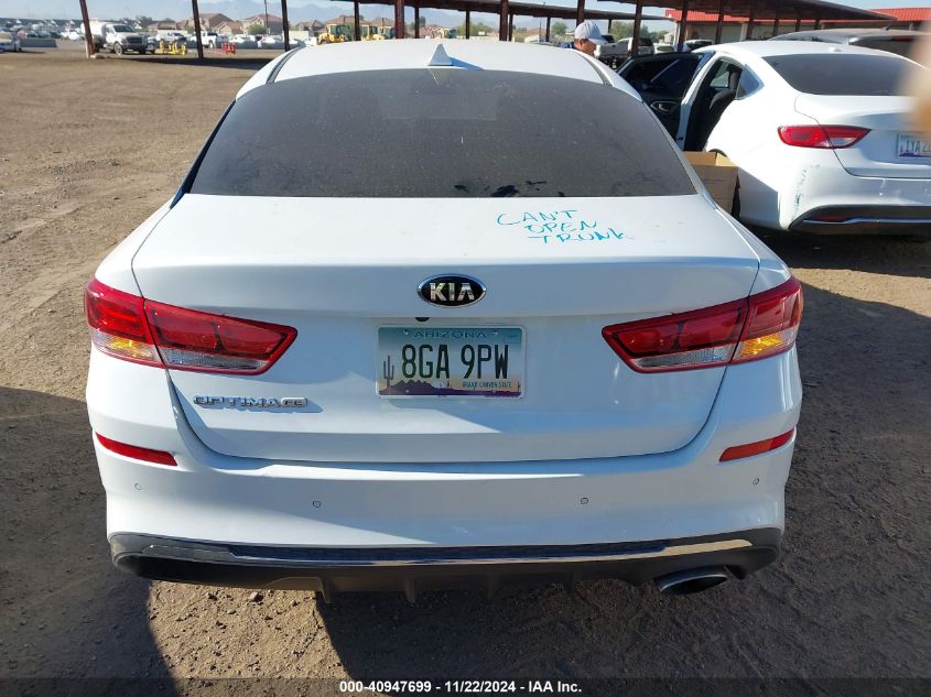 2019 Kia Optima Lx VIN: 5XXGT4L31KG293816 Lot: 40947699