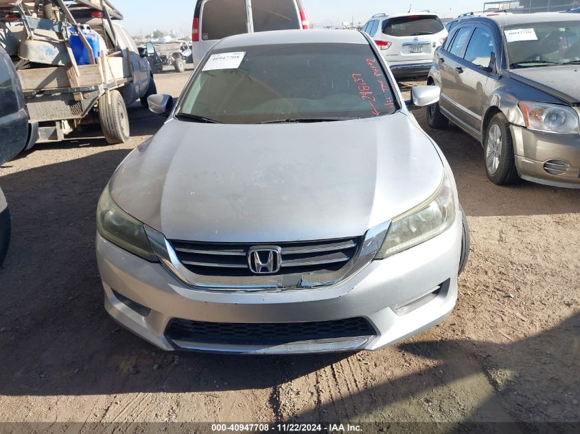 2014 Honda Accord Lx VIN: 1HGCR2F30EA248137 Lot: 40947708