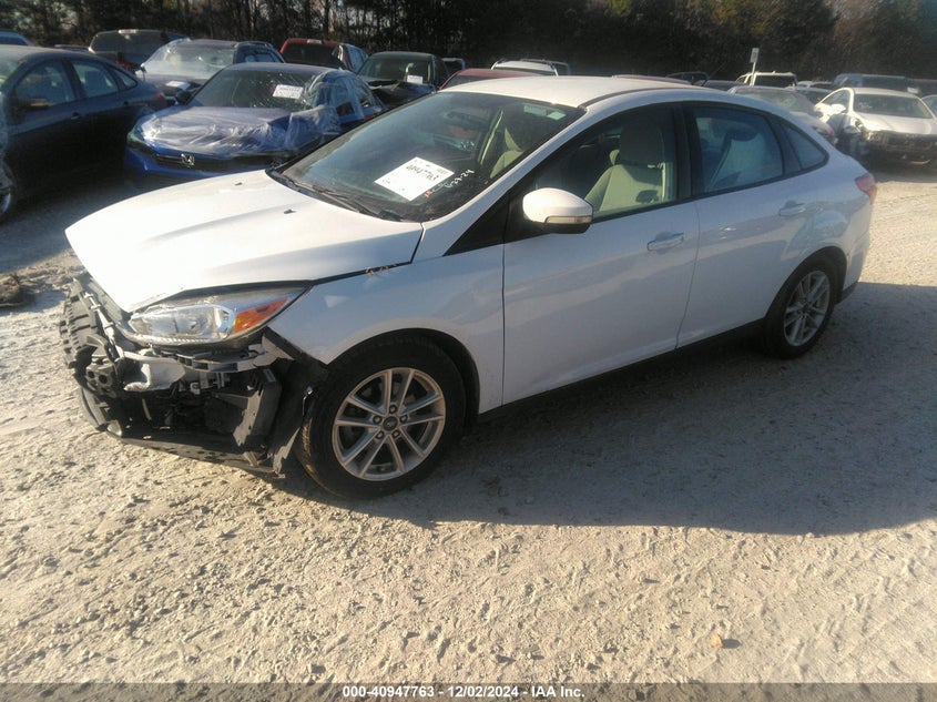 Vin: 1fadp3f29hl345843, lot: 41437559, ford focus se 20172