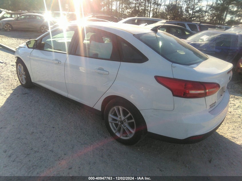 Vin: 1fadp3f29hl345843, lot: 41437559, ford focus se 20173