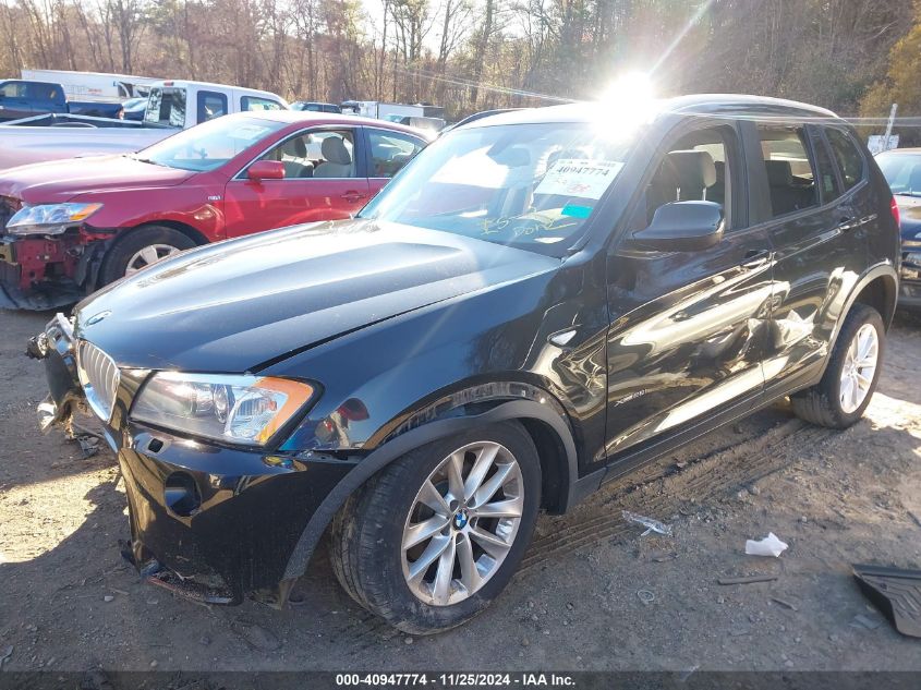 VIN 5UXWX9C58E0D35257 2014 BMW X3, Xdrive28I no.2