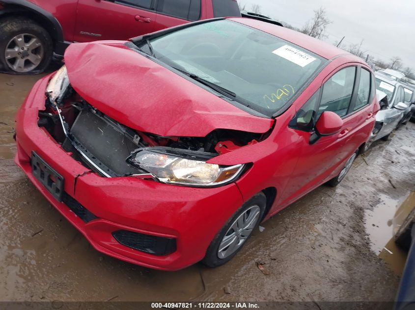 VIN 3HGGK5H46KM725889 2019 Honda Fit, LX no.2