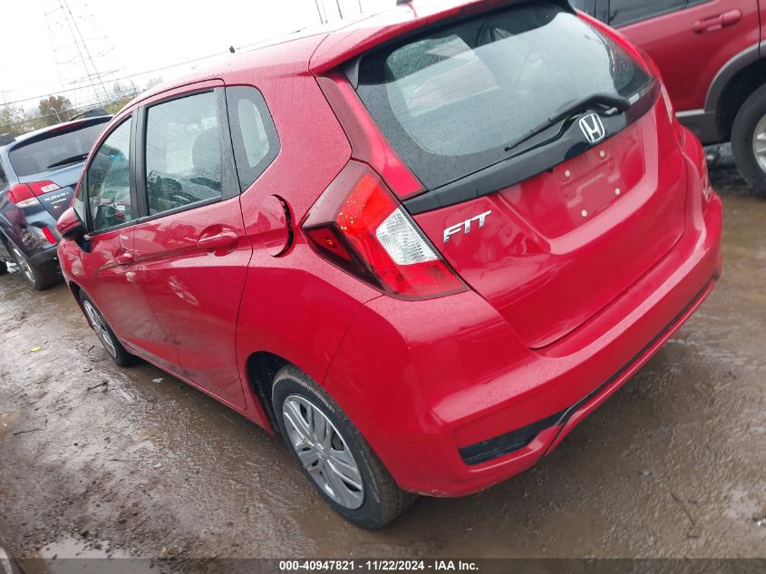 VIN 3HGGK5H46KM725889 2019 Honda Fit, LX no.3