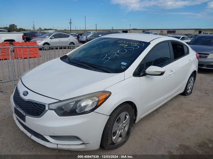 2015 Kia Forte Lx VIN: KNAFX4A60F5320539 Lot: 40947839