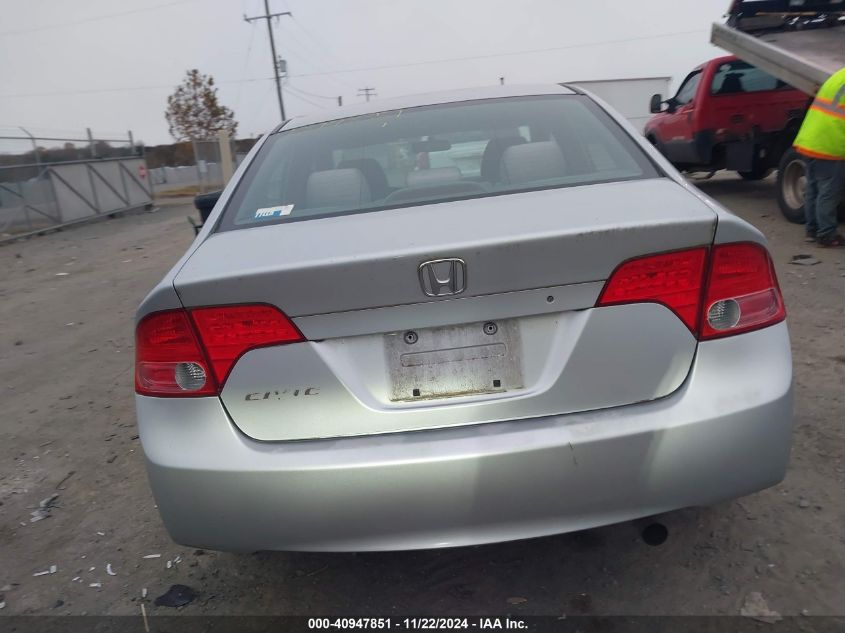 2007 Honda Civic Lx VIN: 1HGFA165X7L086377 Lot: 40947851