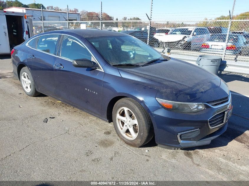 VIN 1G1ZB5ST2GF349232 2016 Chevrolet Malibu, LS no.1