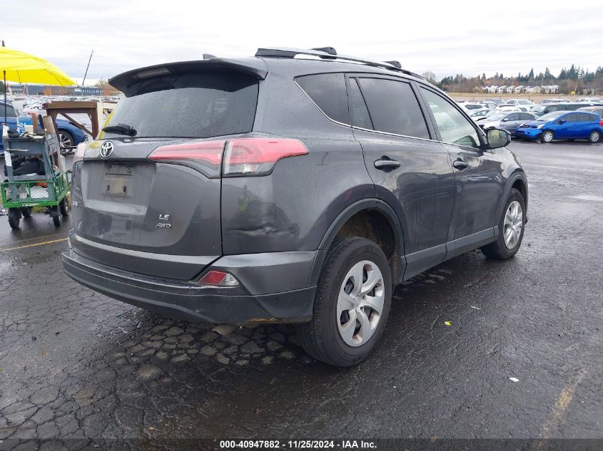 2017 Toyota Rav4 Le VIN: JTMBFREV1HJ108827 Lot: 40947882