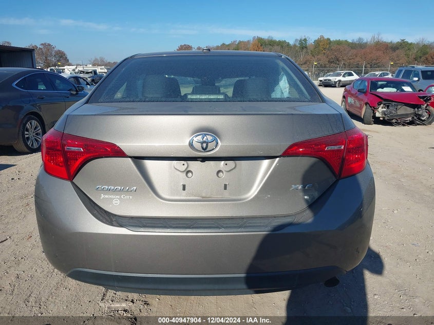 2017 TOYOTA COROLLA XLE - 2T1BURHE9HC960968
