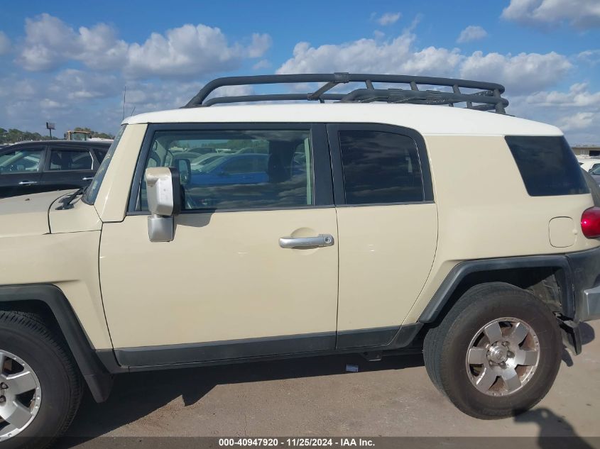 2008 Toyota Fj Cruiser VIN: JTEZU11F98K003625 Lot: 40947920