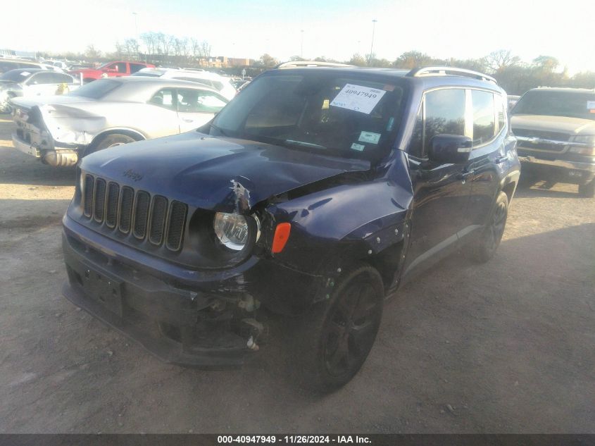 VIN ZACCJBBB7HPE83951 2017 Jeep Renegade, Altitude 4X4 no.2