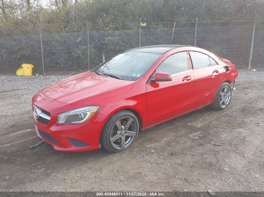 VIN WDDSJ4EB6EN087216 2014 Mercedes-Benz CLA 250 no.2