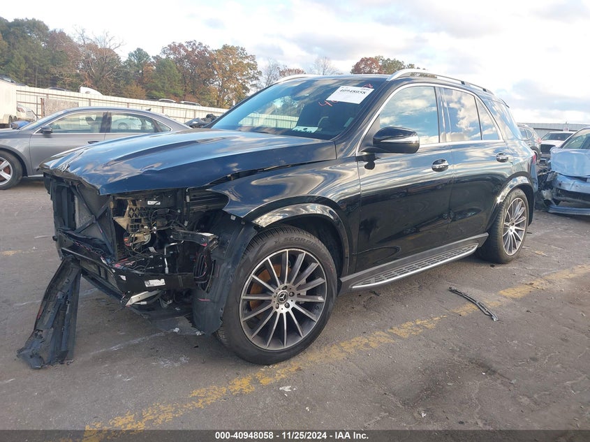 VIN 4JGFB4KB3NA822573 2022 MERCEDES-BENZ GLE 350 4MATIC