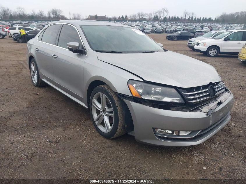 VIN 1VWCN7A36DC052699 2013 Volkswagen Passat, 2.0L... no.1